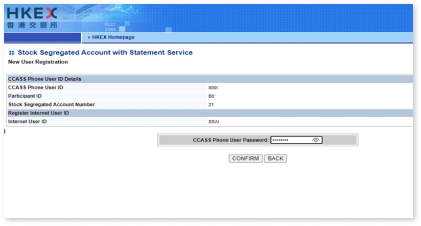 SSA IP Registration Step 4