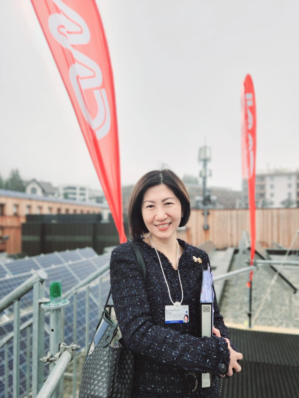Bonnie Y Chan at WEF 2022